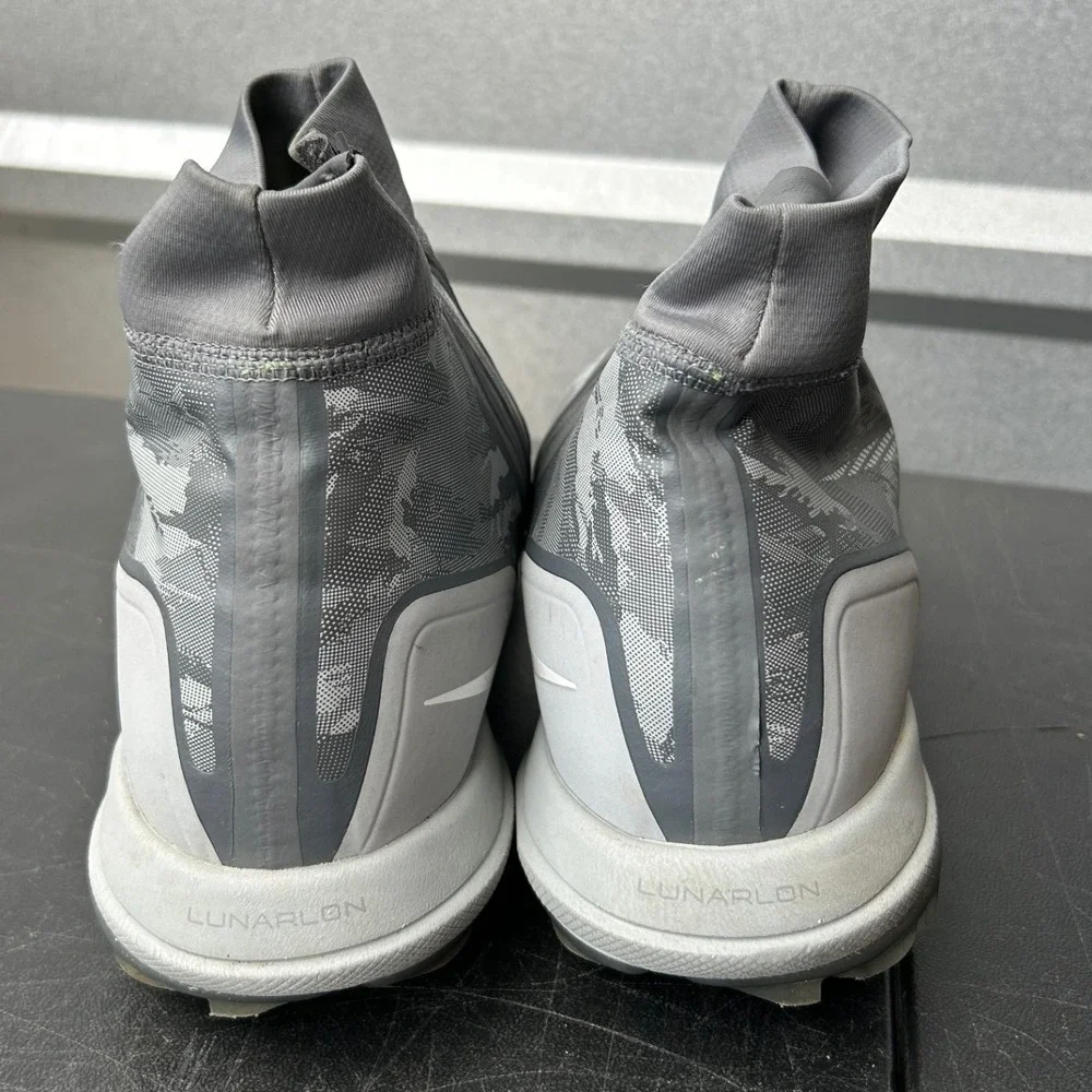 Nike Lunar Control Vapor 2 Golf Shoes Mens Grey Camo‎ Waterproof 923962-003